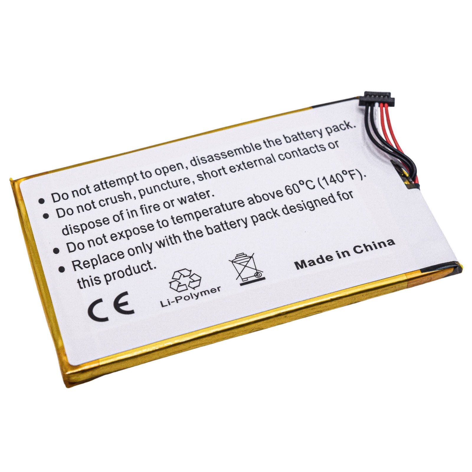 Battery for Pandigital Novel 9, Supernova DLX 8 Portable EBook Reader Tablet
