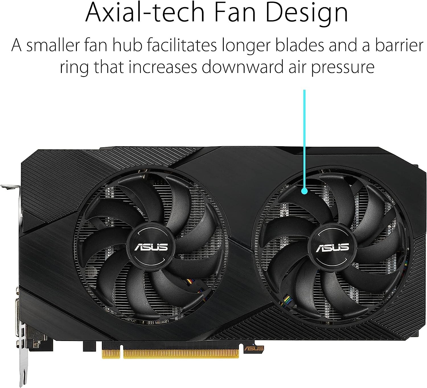 ASUS Dual GeForce RTX 2060 EVO Graphics Card 12GB GDDR6 PCIe3.0 Auto-Extreme GPU