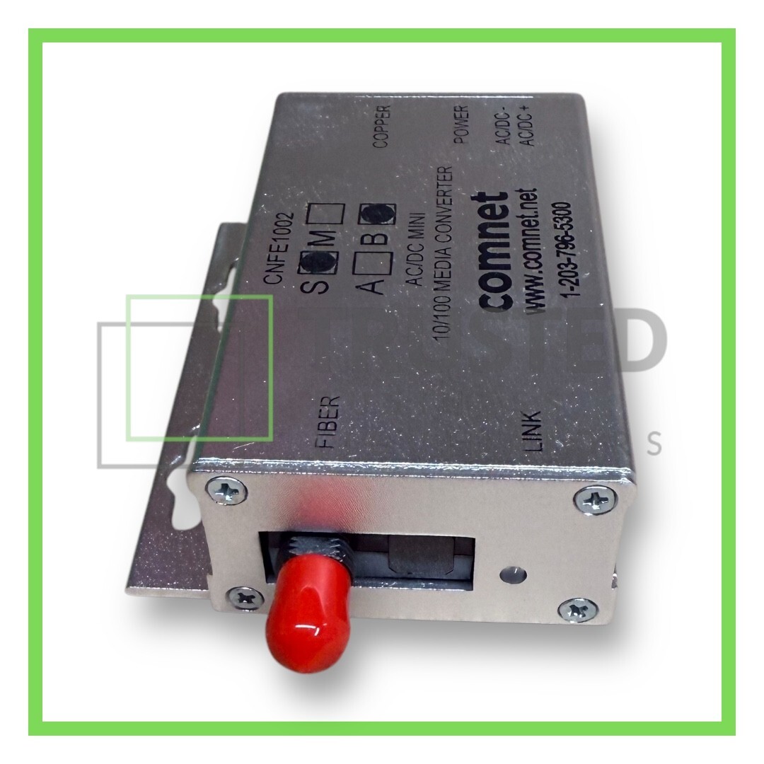 ComNet CNFE1002SAC1B-M 10/100 Mbps Ethernet Media Converter, Single-Mode Fiber