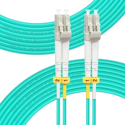 200M/656f – LC to LC Fiber Patch Cable OM3 0.2m-200M/656ft, 10GB