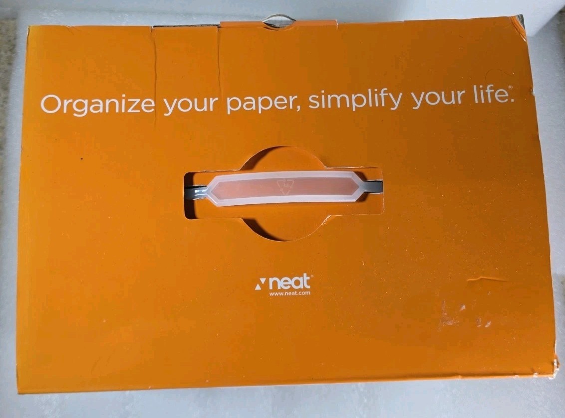 NeatDesk ND-1000 Desktop Scanner Digital Filing System White W/ Box – Tested