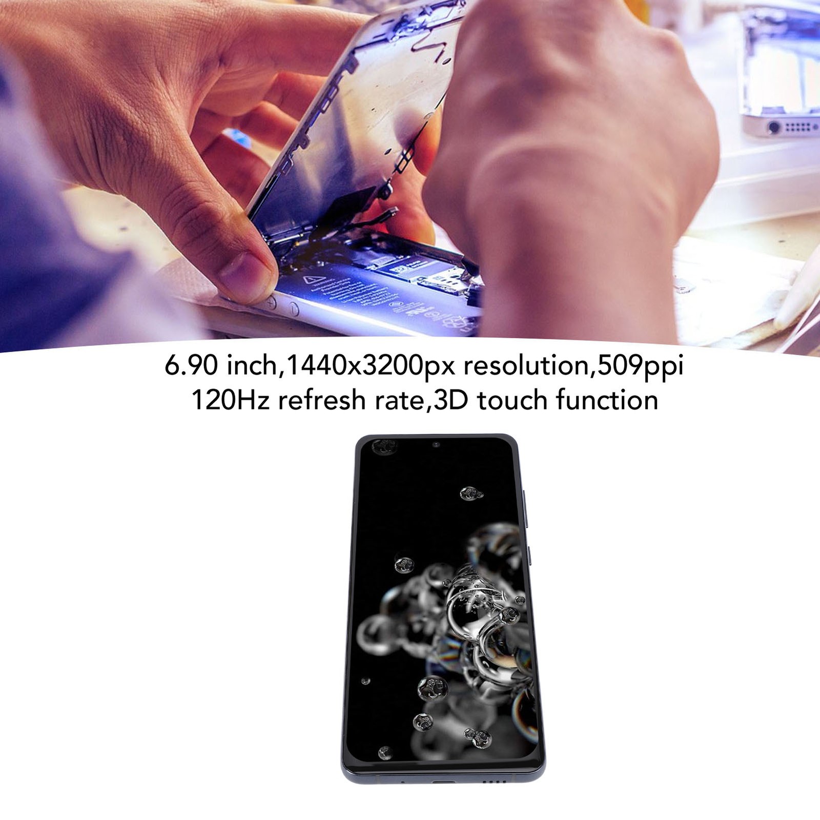 LCD Screen Replacement For S20 Ultra High-Quality 6.9 Inch Display For