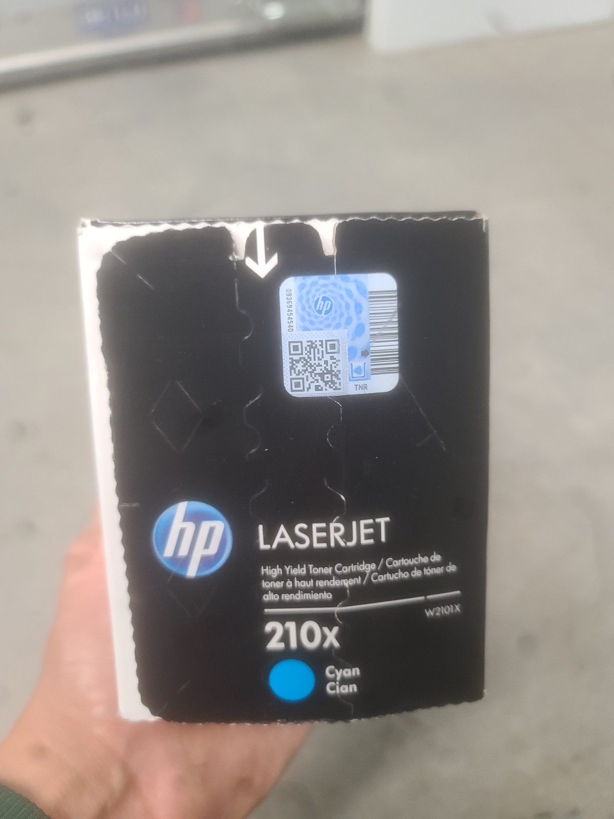 HP 210X Black Laserjet Toner Cartridge Genuine Original OEM