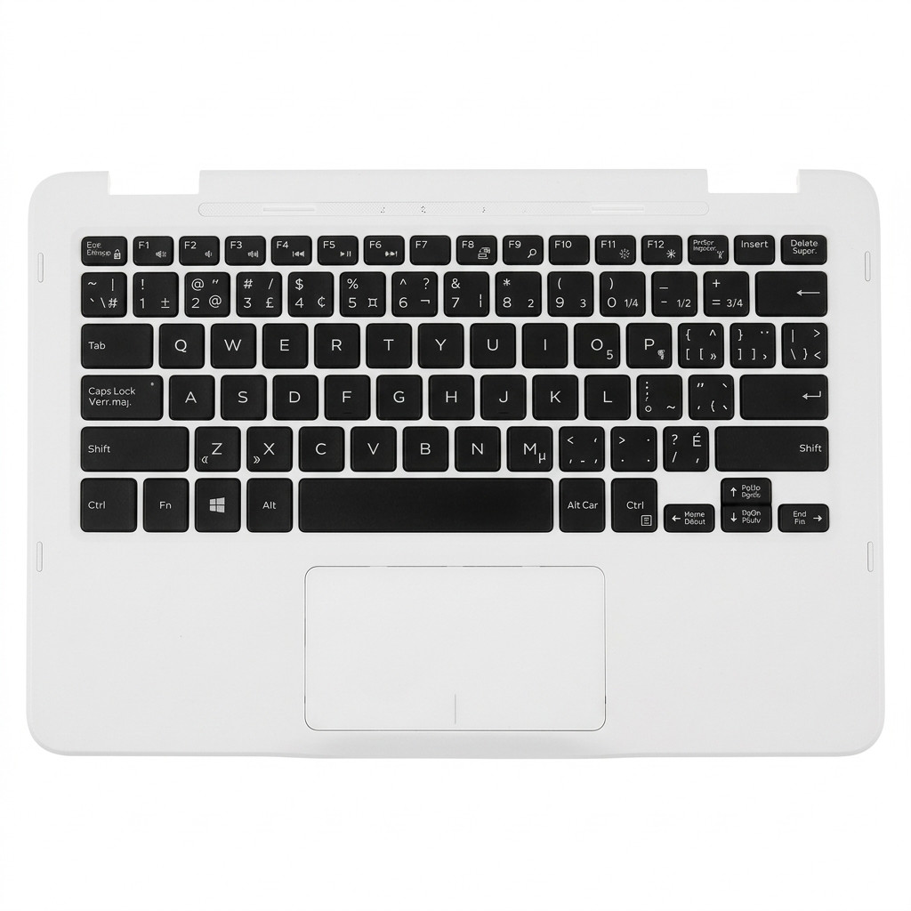 Lot Of 20 Dell Inspiron 11 3185 Palmrest Touchpad Keyboard French-English 6NCX7