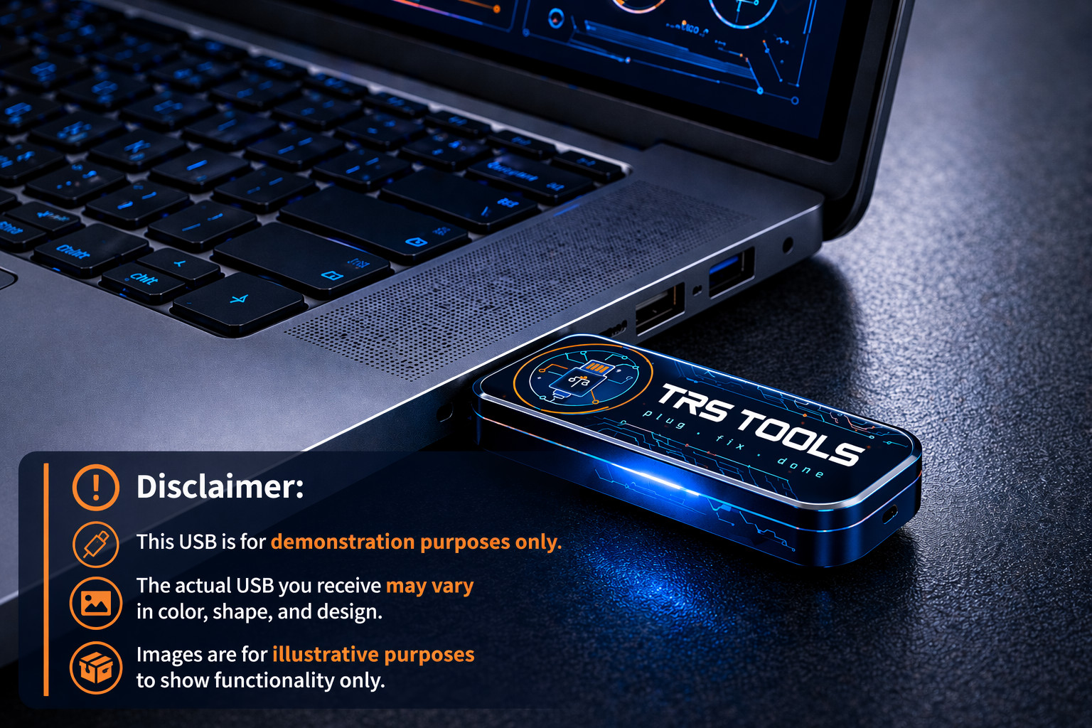 64GB USB 3.2 Bootable PC Diagnostic & Maintenance Toolkit for Compatible PCs