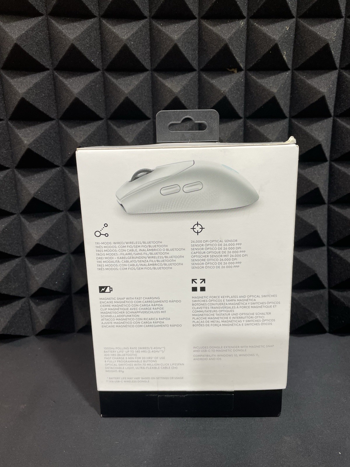 Alienware AW720M Tri Mode Wireless Gaming Mouse Bluetooth USB C Tested