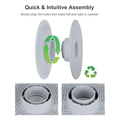 Reusable Filament Spool, Detachable & Easy to Use, High Strength & 1 Pack Grey