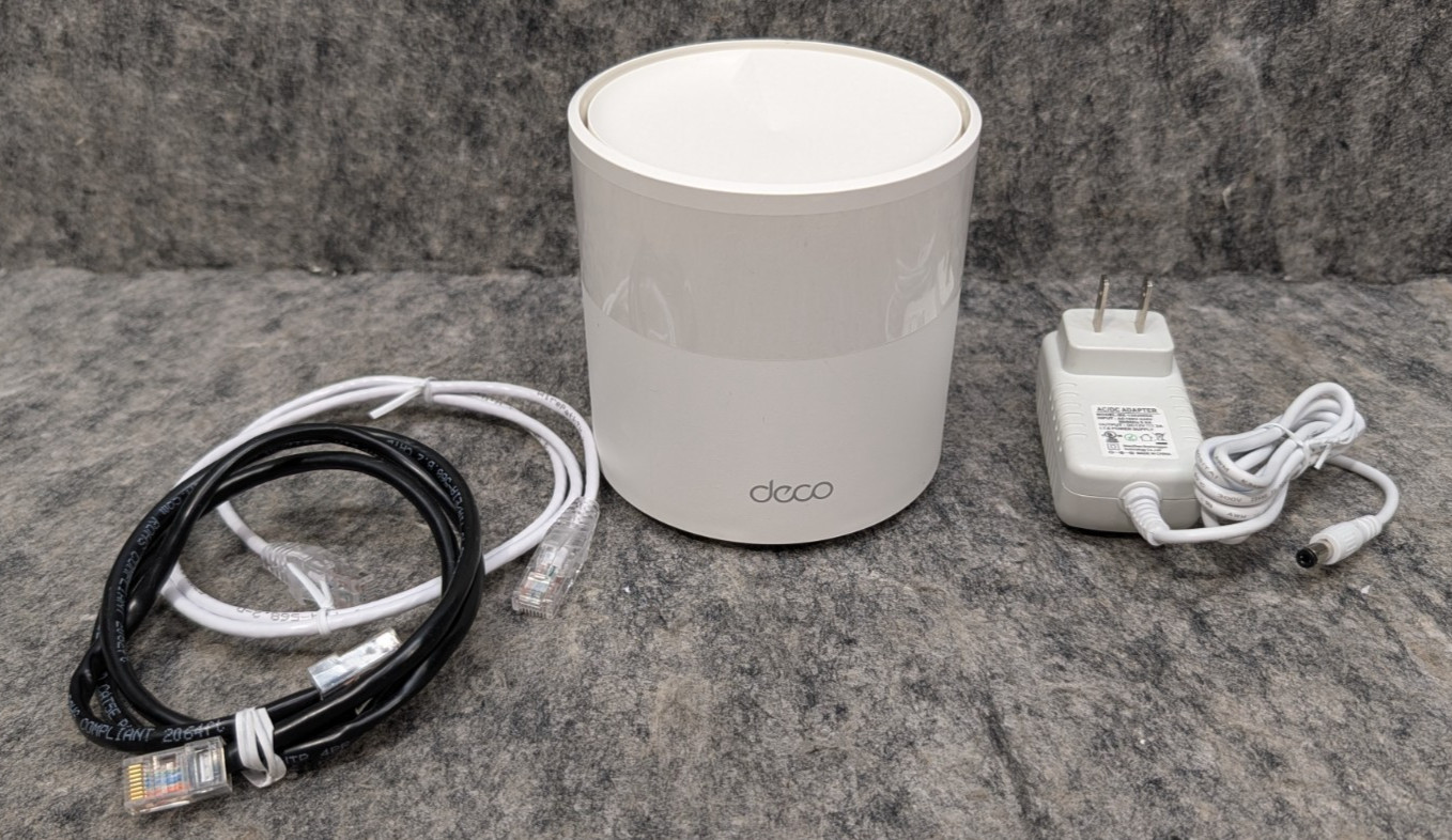 TP-Link Deco X60 AX3000 WiFi 6 Wireless Mesh Router Version 4.6 – Single Unit