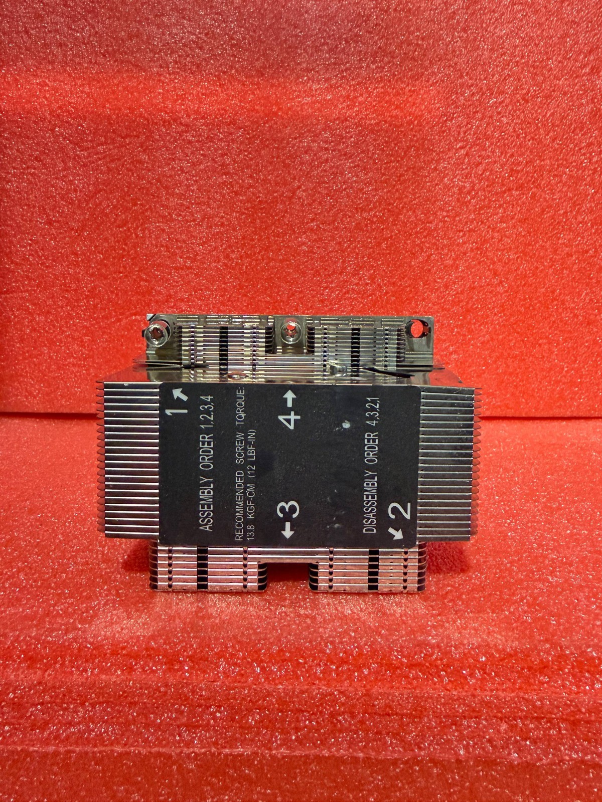 Supermicro 2U Passive CPU Heat Sink Socket LGA3647-0 (SNK-P0068PSC)