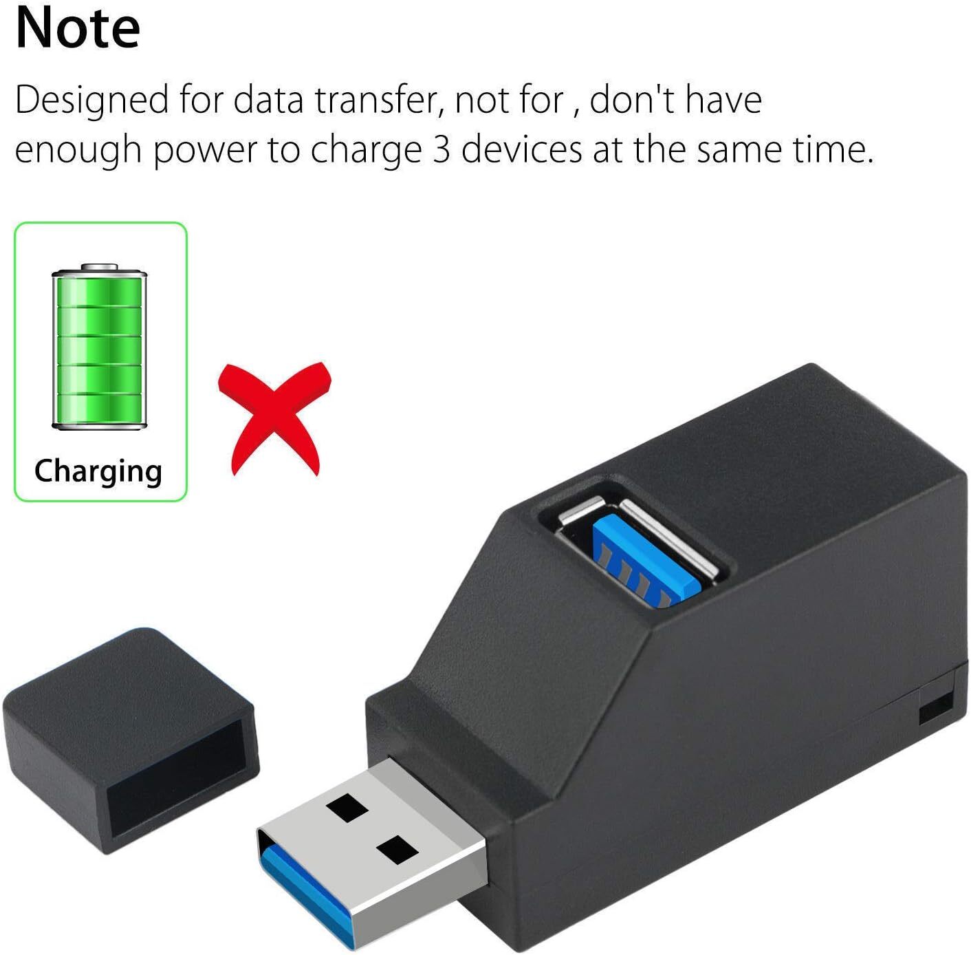 USB 3.0 Hub Splitter For PC Mac MacBook Notebook Laptop Desktop Portable Lot
