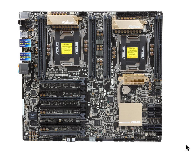 ASUS Z10PE-D8 WS DDR4 Motherboard includes Dual LGA2011-3 Intel Xeon E5-2690 v4