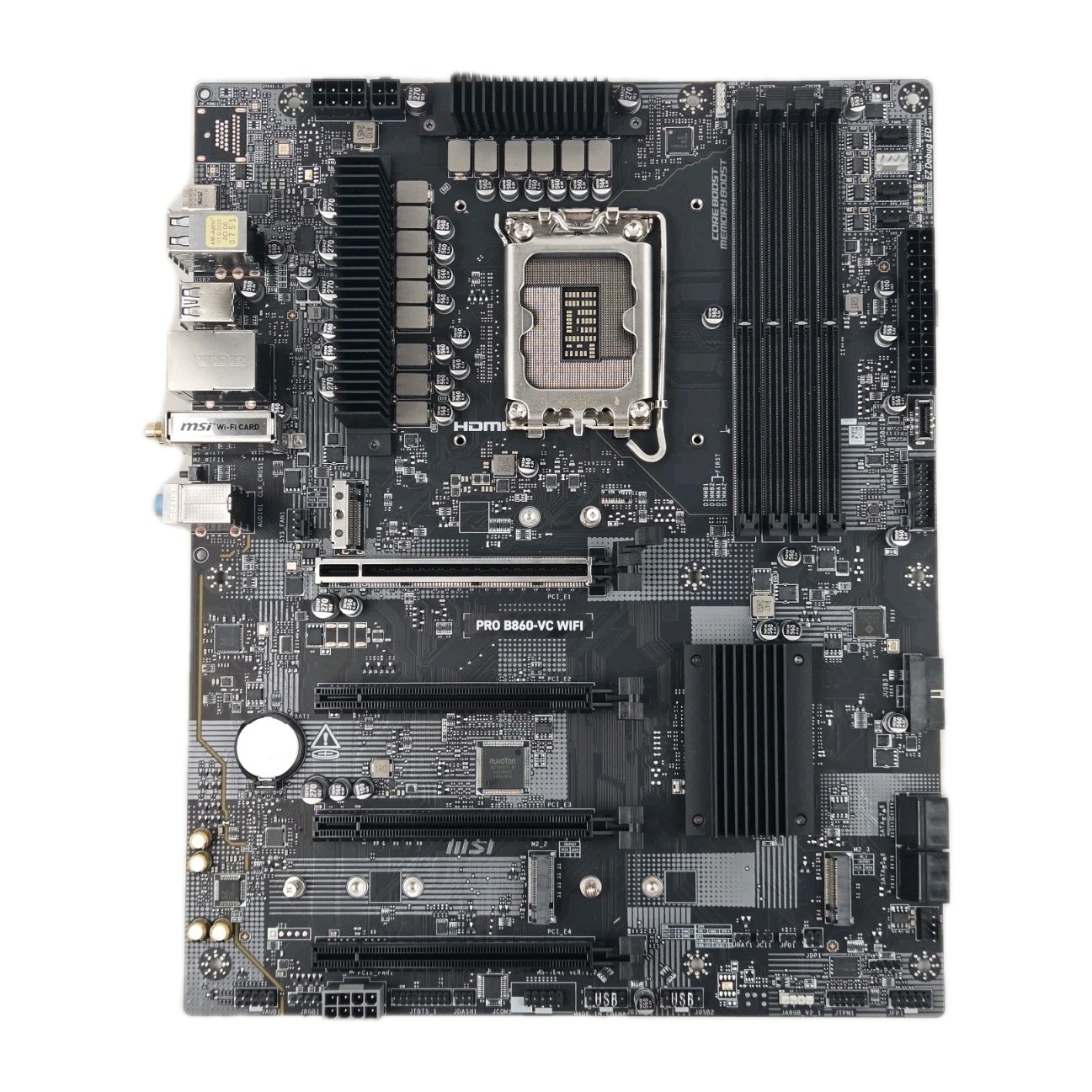 MSI PRO B860-VC WIFI Intel LGA 1851 ATX DDR5 Desktop Motherboard OB Free Ship
