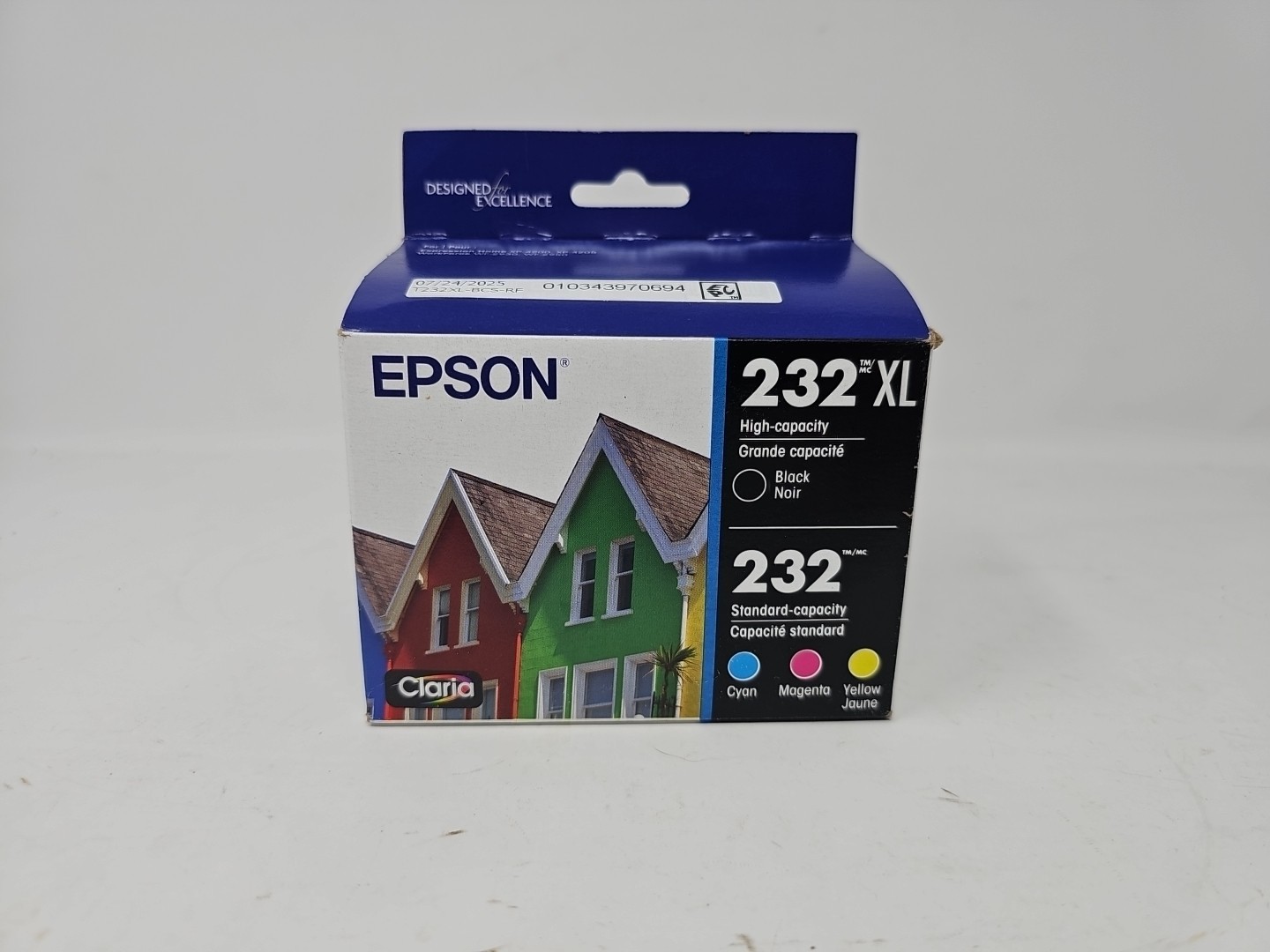 Epson 232XL/232 Ink Cartridge Black/Tri-Color EXP 06/28