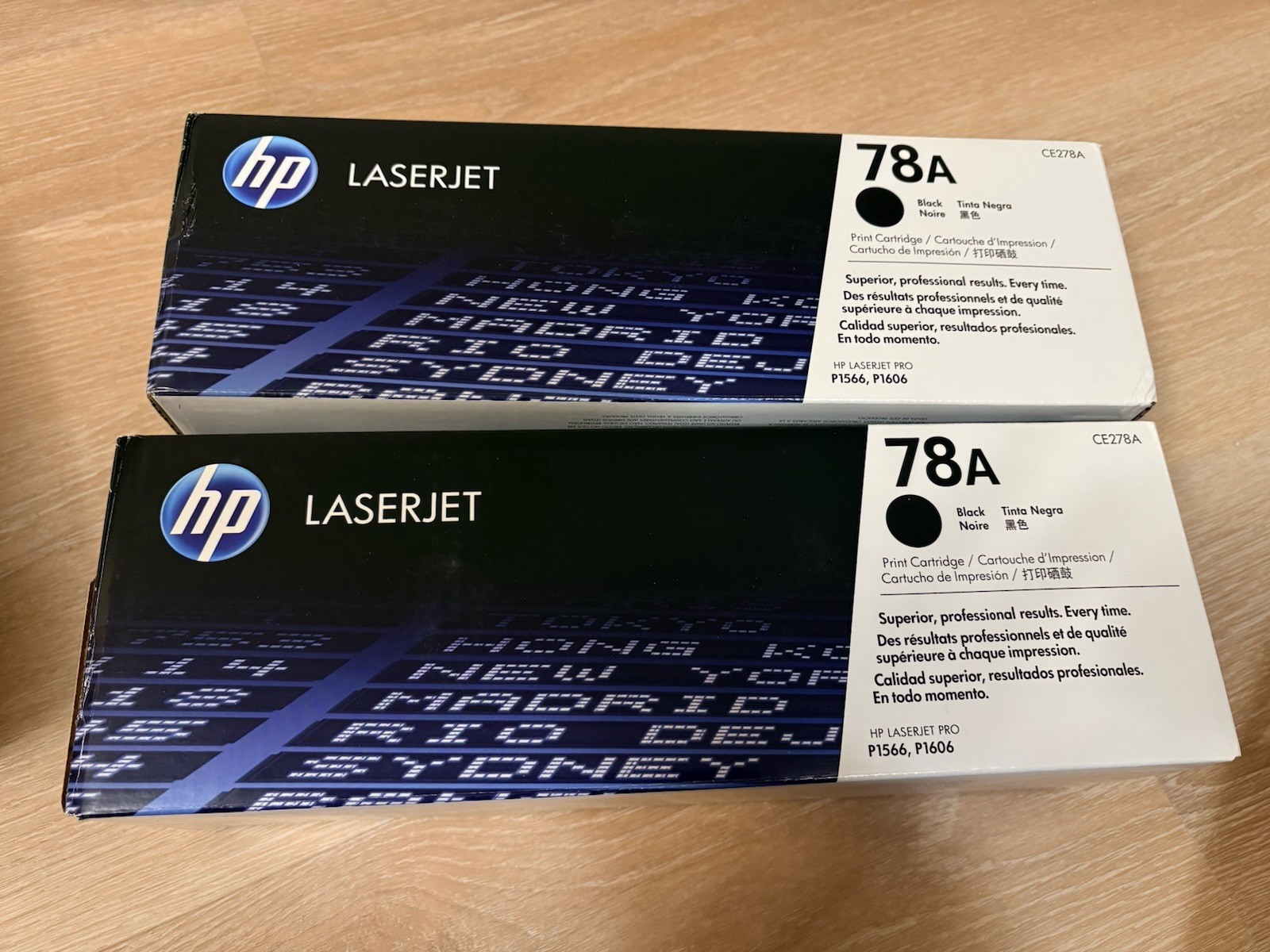 HP Laserjet Dual Pack Printer Ink Cartridges 78A CE278A