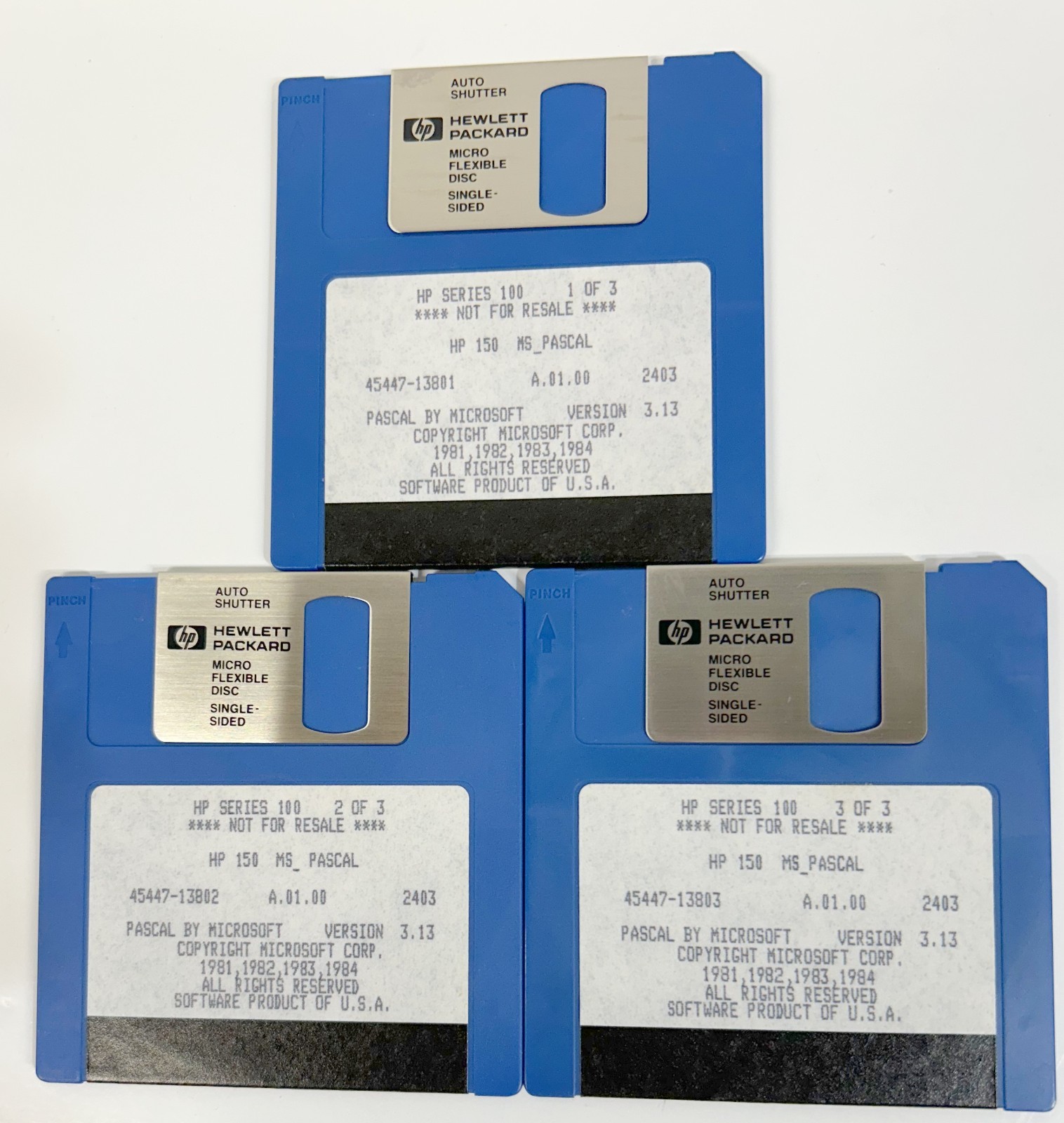 HP 150 MS-Pascal Vrs 3.13