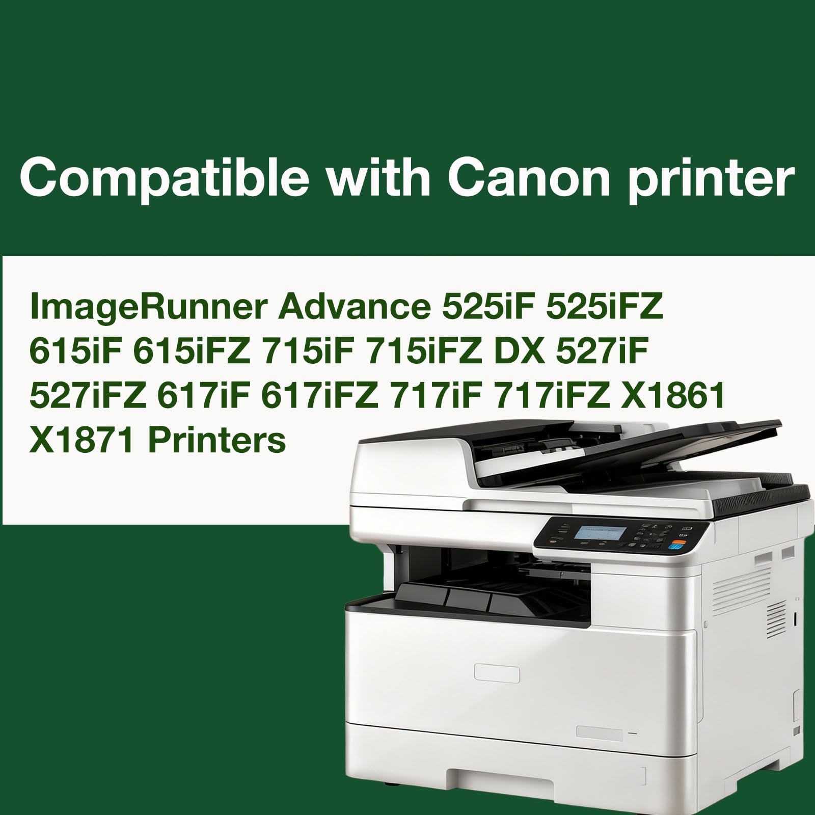 T03 Black Toner Cartridge for Canon T03 2725C001AA for Canon ImageRunner Adva…