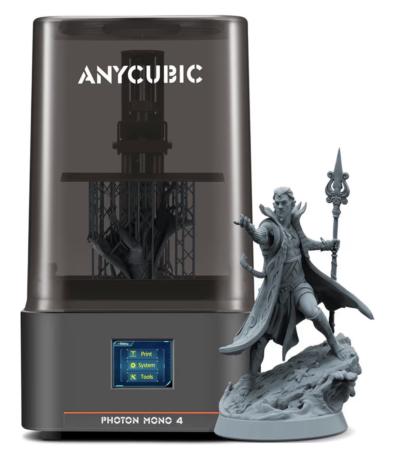 ANYCUBIC Photon Mono 4 10K Resin 3D Printer 7” LCD 6.04×3.42×6.49
