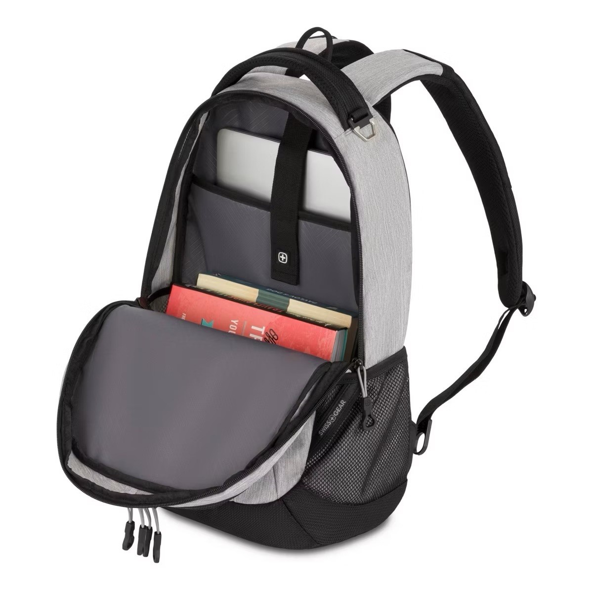 SwissGear Cecil 5505 Laptop Backpack, Light Heather Grey, 18-Inch NWT Brand New