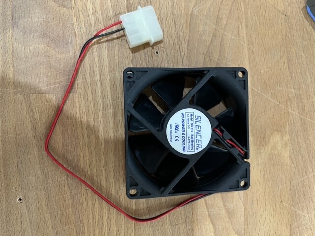 PC Silencer 802812 Ball Bearing 12VDC 0.075A PC Power and Cooling 12V Cooling F