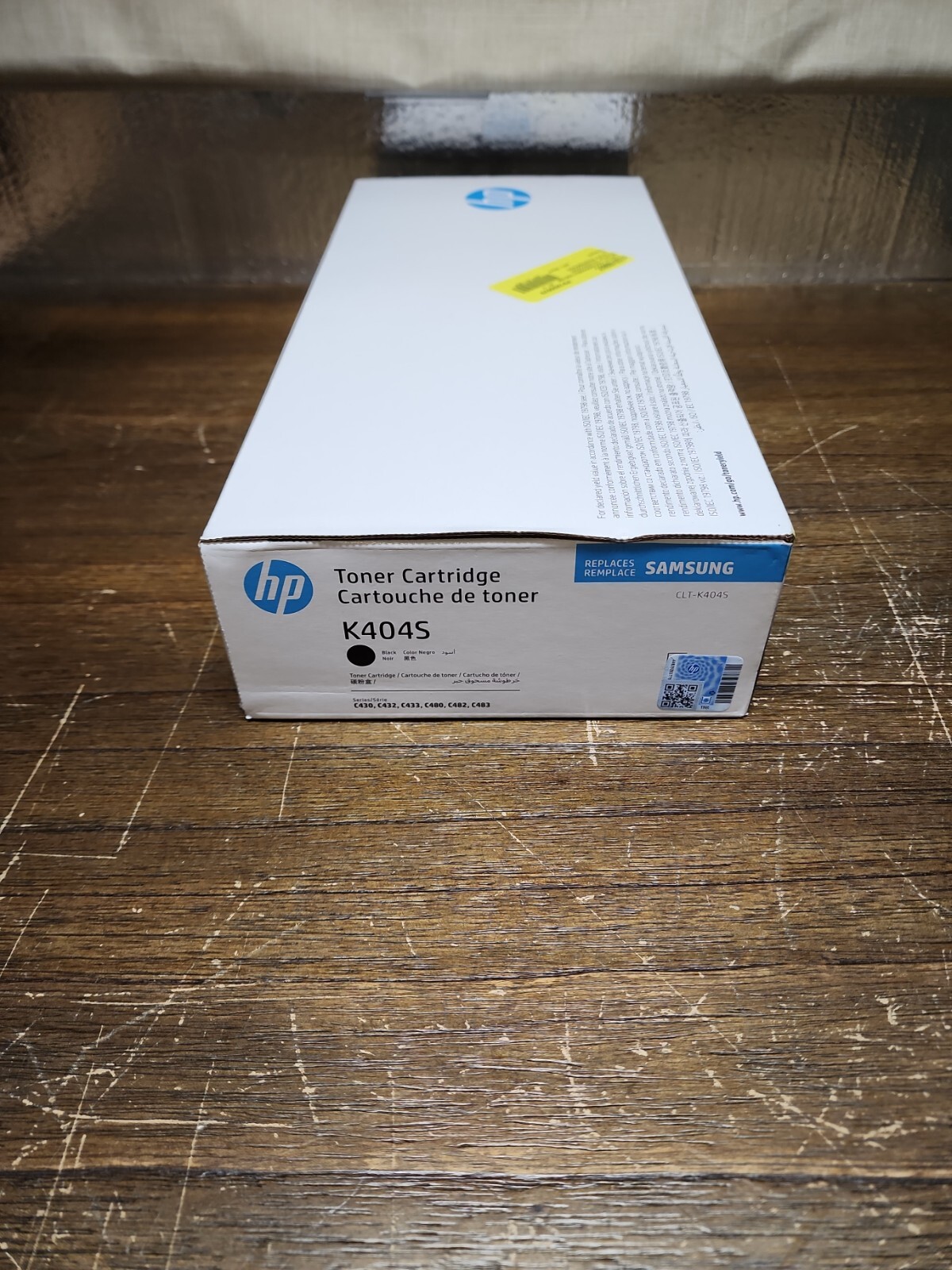HP Toner Cartridge For Samsung CLT-K404S (SU104A) Toner 1500 Page-Yield Black