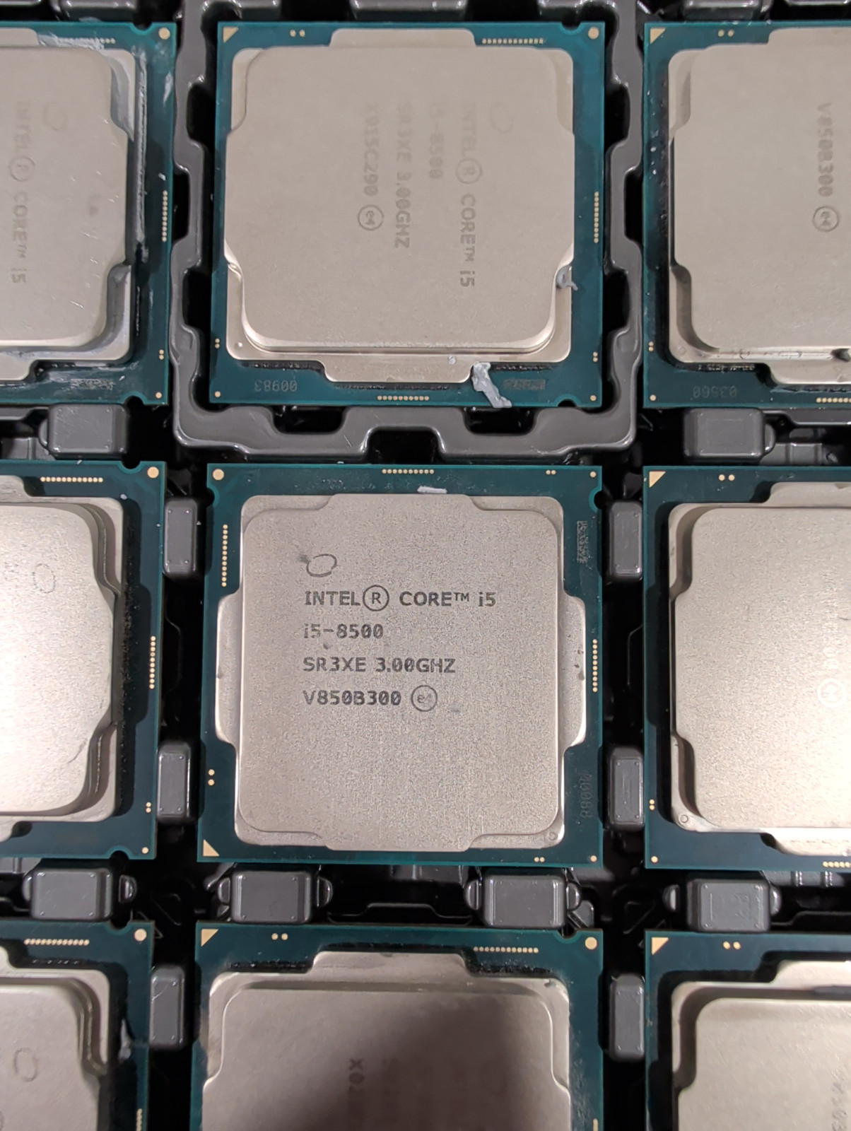 LOT OF 10 Intel Core i5-8500 3.00GHz 6-Core CPU 8th Gen Processor SR3XE