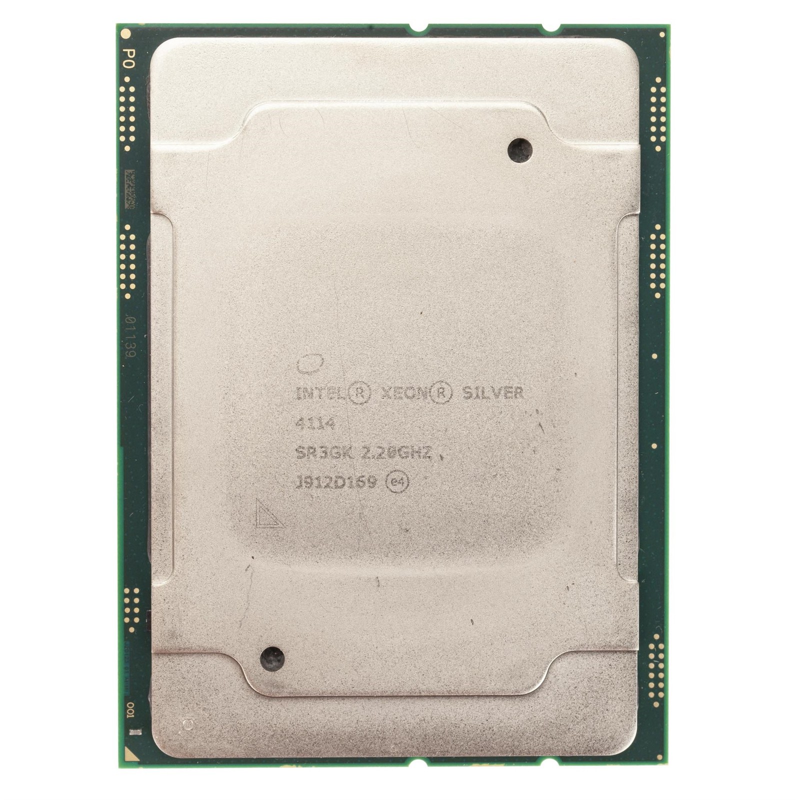Intel Xeon Silver 4114 SR3GK 2.2GHz 13.75 MB 10 Core LGA 3647 Fair-Grade CPU