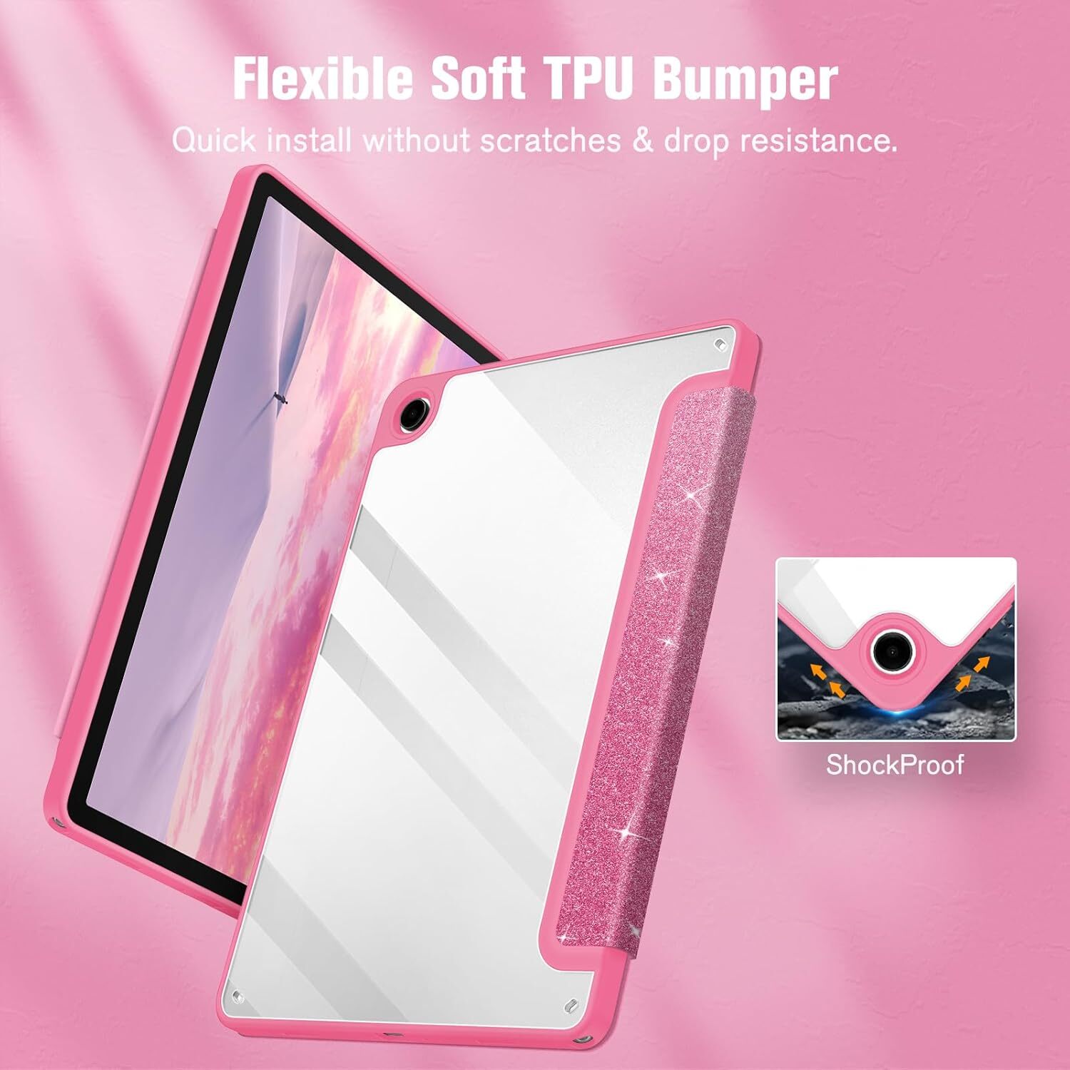 Hybrid Slim Case for Samsung Galaxy Tab A9 Plus / Tab A9+ 5G 11 Inch 2023 Cover