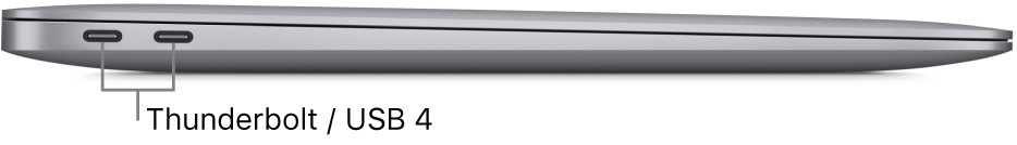 Apple 2020 MacBook Air A2337 M1 8 Core GPU 16GB RAM 512GB SSD Space Gray *GOOD*