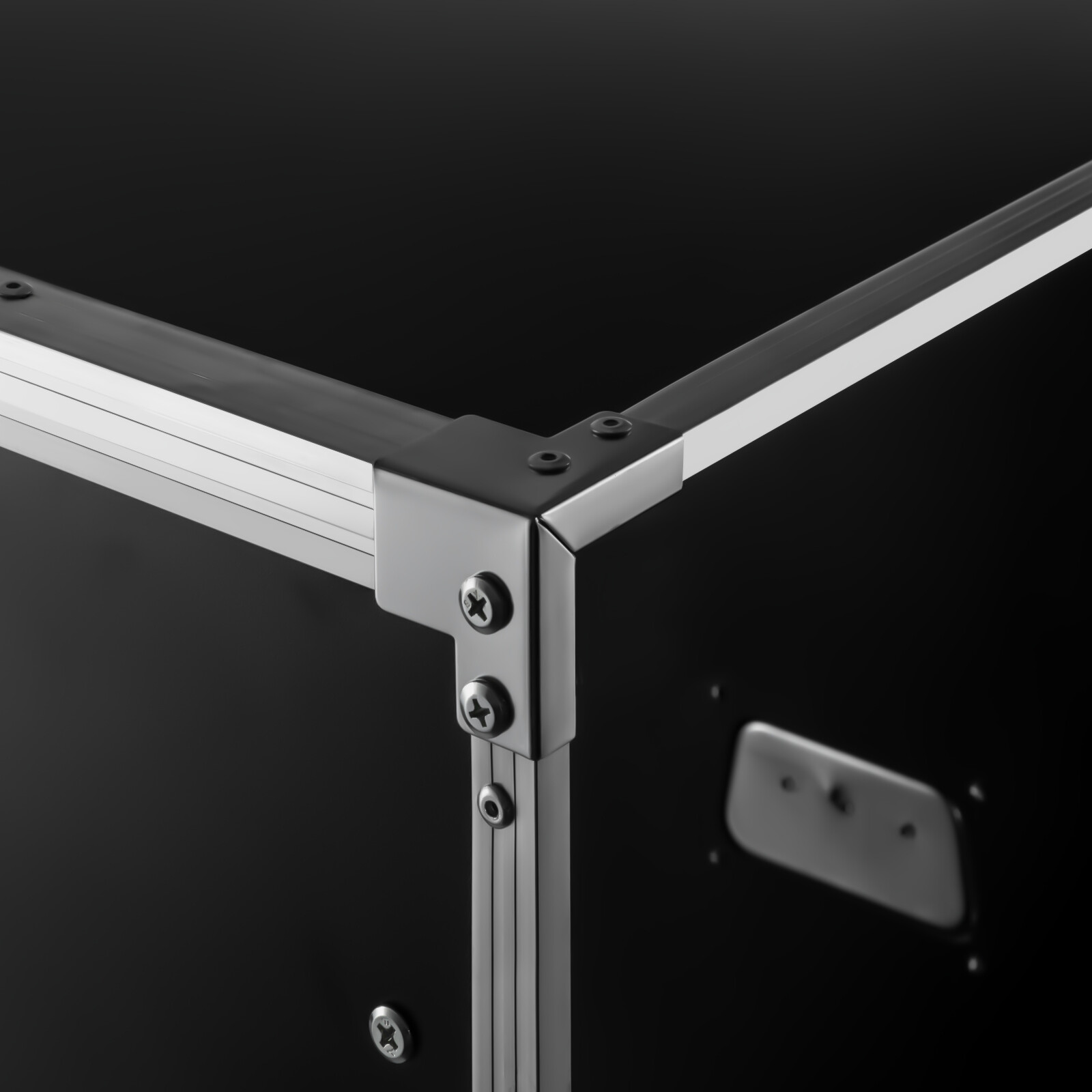 19 Inch 16U 4 Post Server Rack Open Frame Rolling Network Data Rack w/ Casters