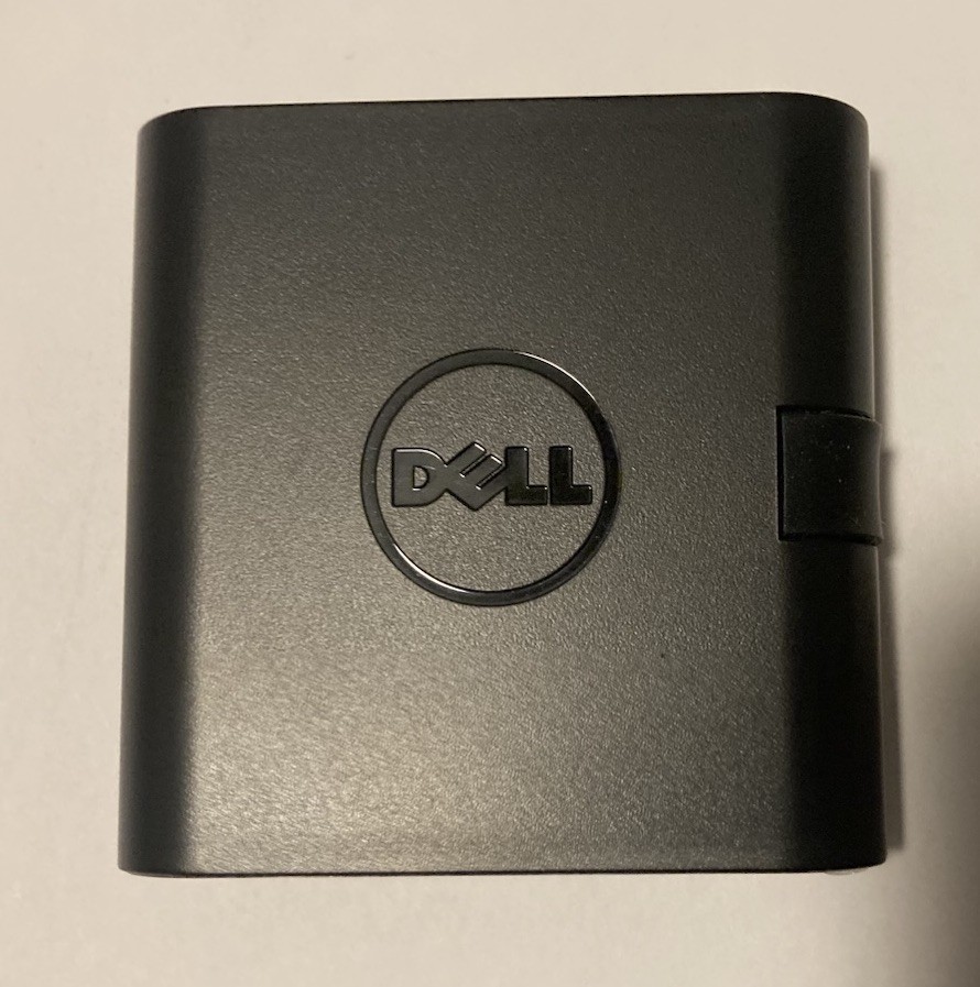 Dell USB-C Adapter DA200 HDMI VGA Ethernet USB 3.0 Ports Laptop Compact Black