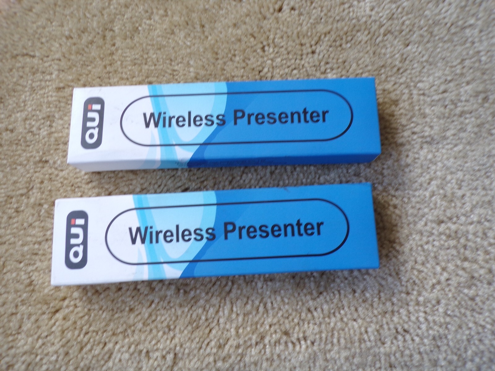 QUI RF 2.4GHz Wireless Presenter Remote Presentation Laser Pointer – Mac PC; t27
