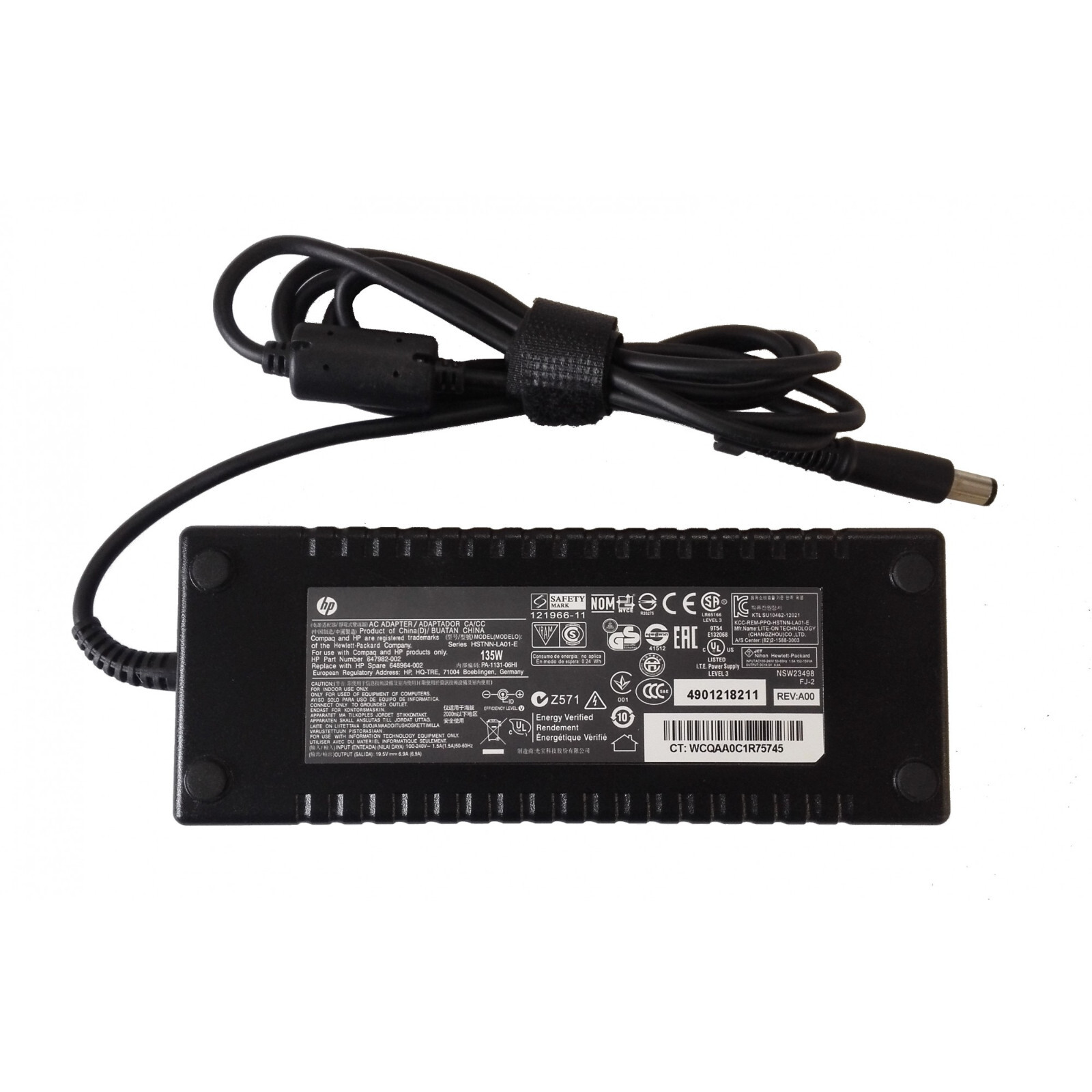HP 135W AC Adapter For Laptop Desktop 8200 8300 800 G1 Ultra-Slim DT 19.5V 6.9A