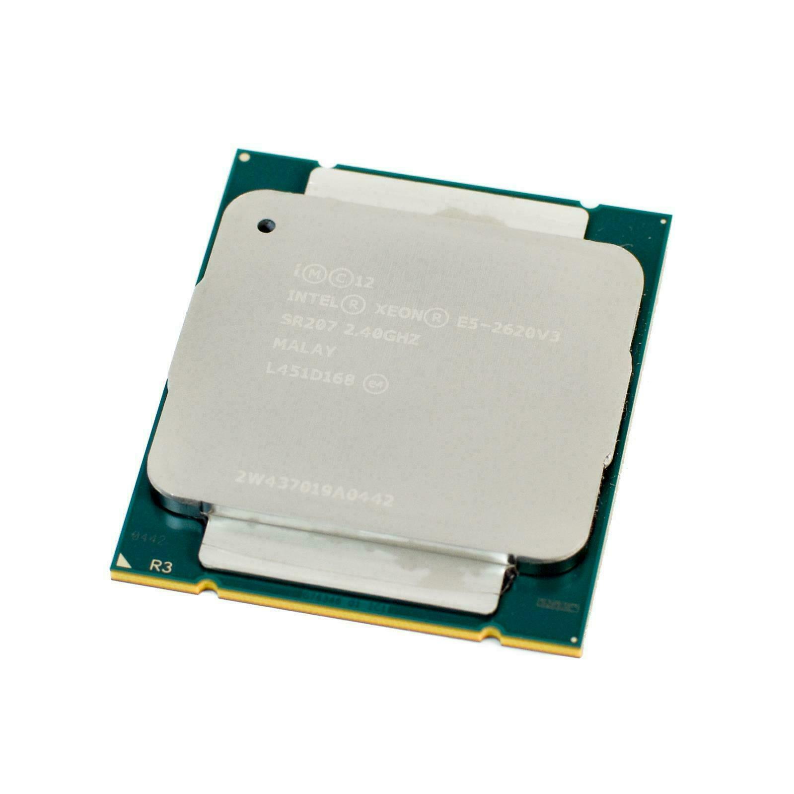 Intel SR207 Xeon Processor E5-2620v3 2.4Ghz 6-Core 15M 8GT/s QPI LGA2011-3 CPU