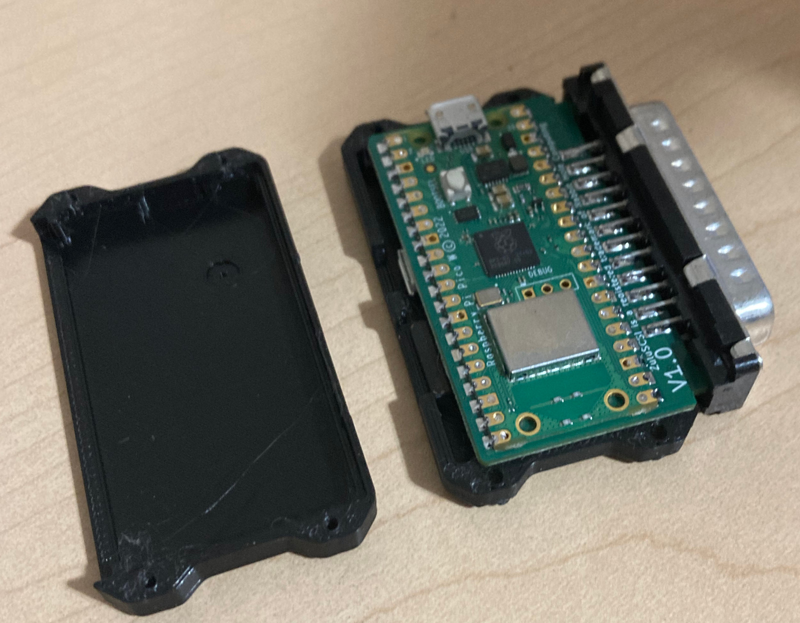ZuluSCSI Pico Slim External SCSI SD Drive