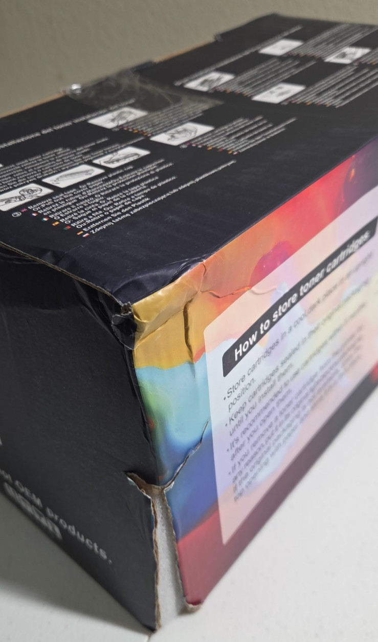 4 Pack 218X High Yield Toner With Chip for HP LaserJet Pro OPEN Box Sealed
