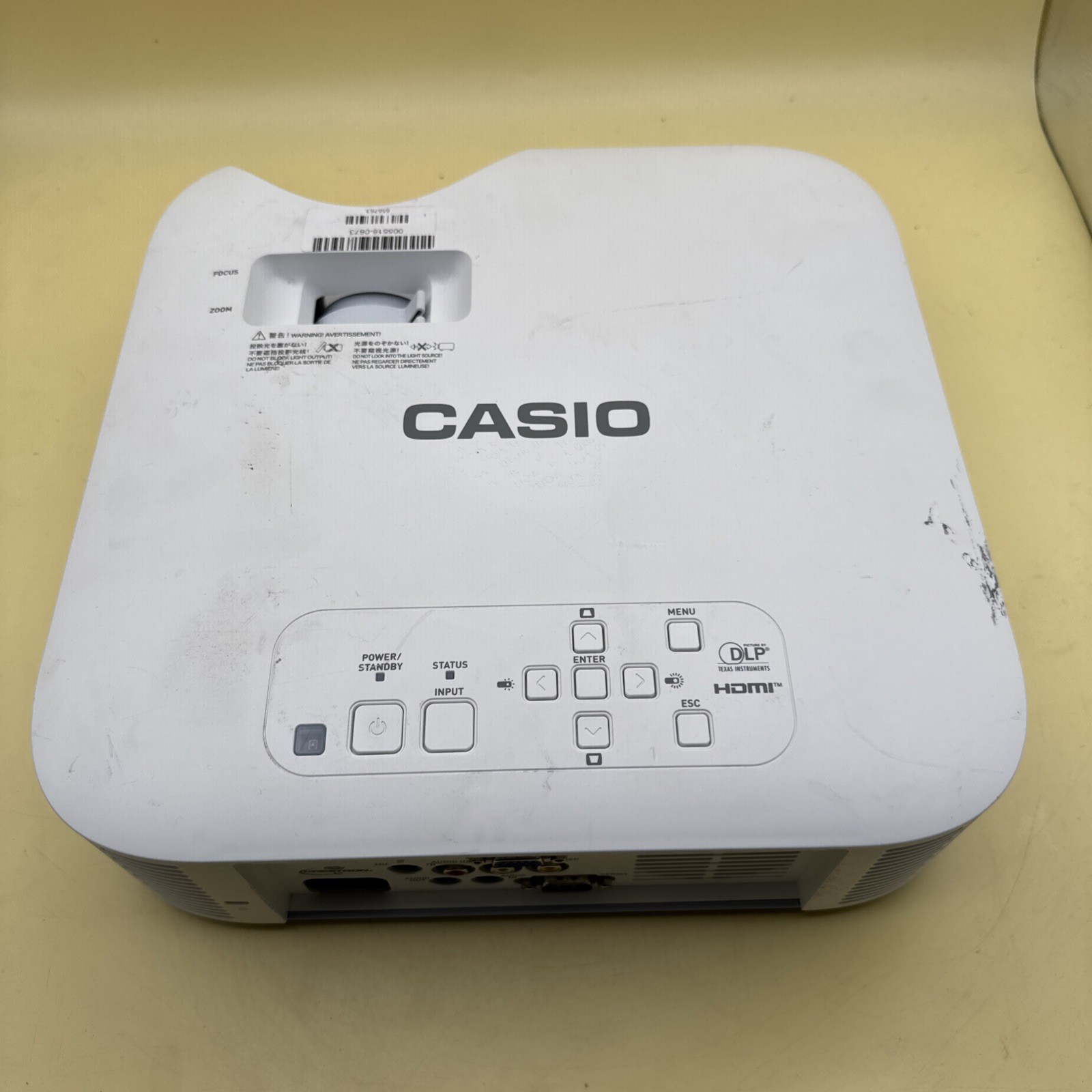 Casio XJ-F211WN WXGA 3500 ANSI Lumens Laser/LED Hybrid Projector -Under 5k Hours