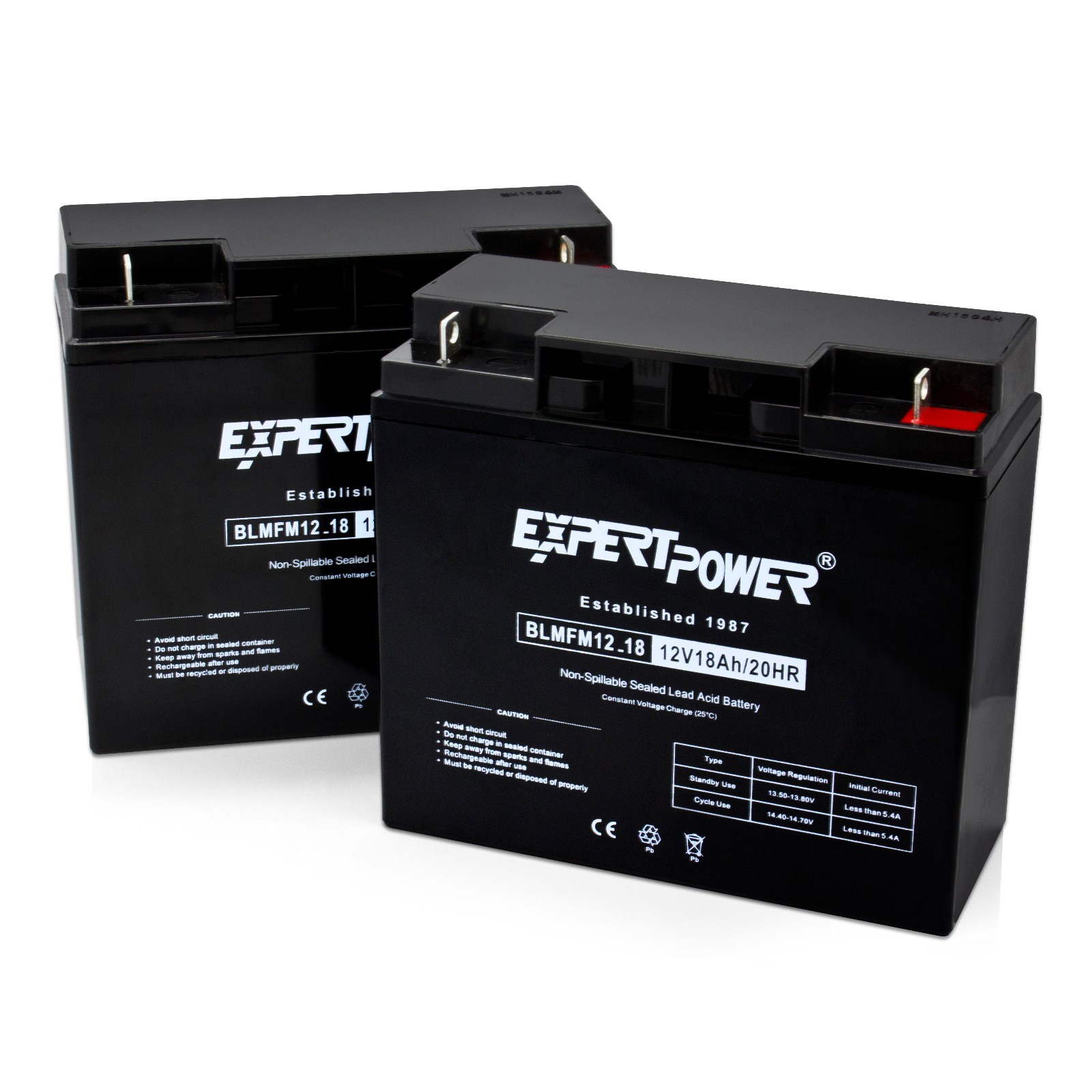 2 PACK Expert Power APC RBC7 Cartridge Battery Replacement for UPS Backup System