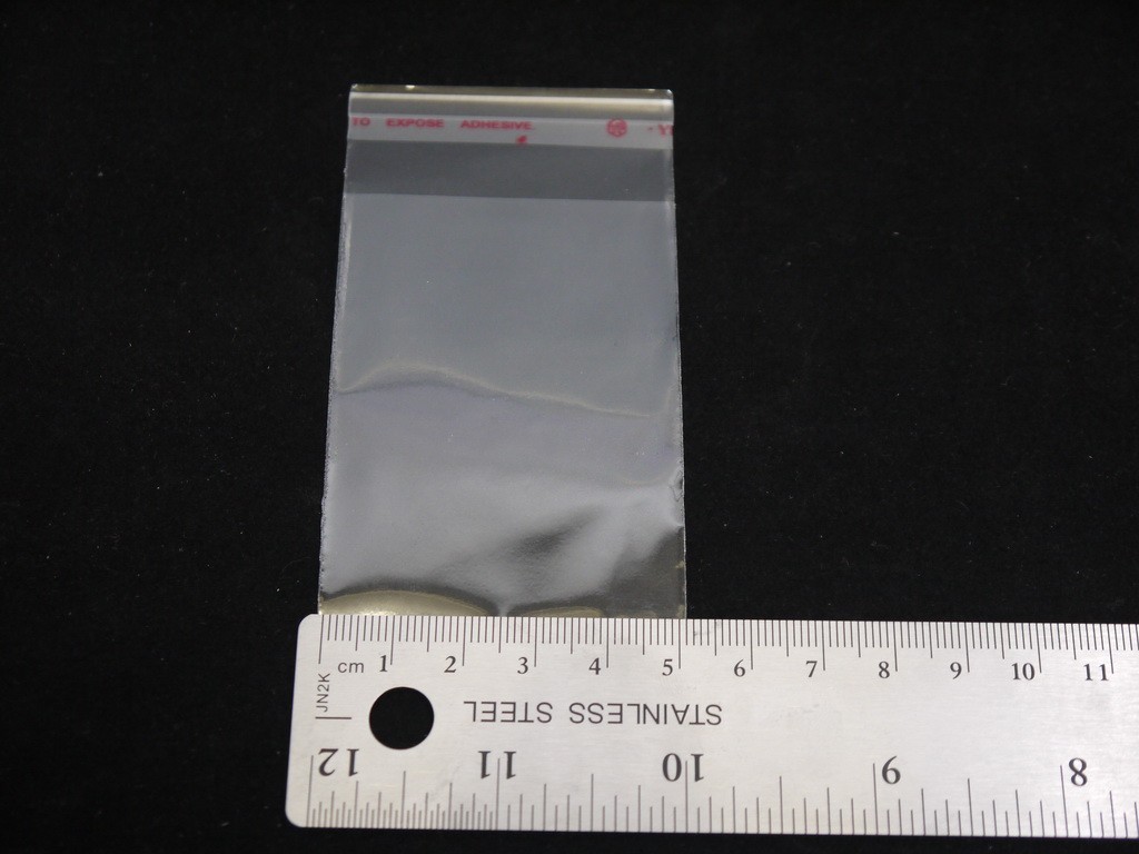 NEW 160Pcs 5cmX7cm 1mil OPD Self Adhesive Seal Reclosable Plastic Clear Bags