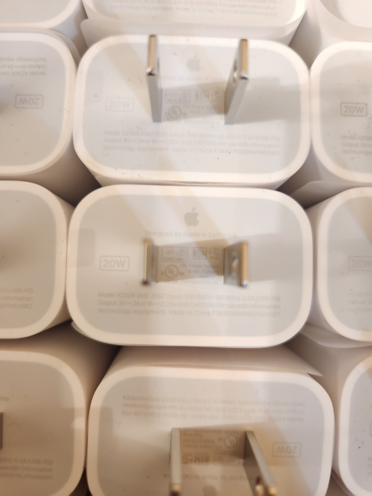 Apple Charger 20W Genuine With Type C Cable Brand New Non Retail Packaging