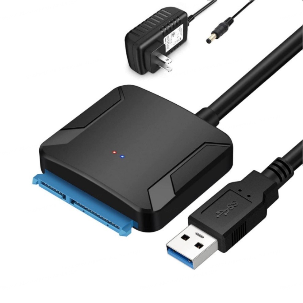 USB 3.0 SATA III Converter Hard Drive Adapter for 2.5″ 3.5″ HDD SSD DVD-ROM