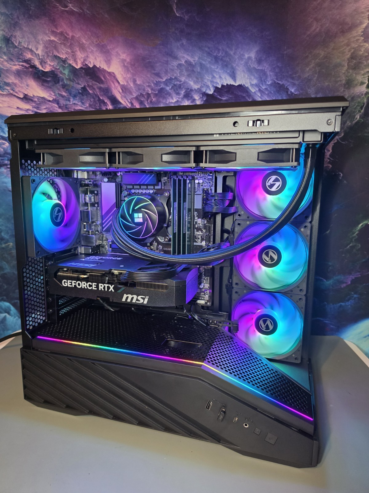 MSI RTX 5070 12gb + Intel Core i5 14400f PC Build #80