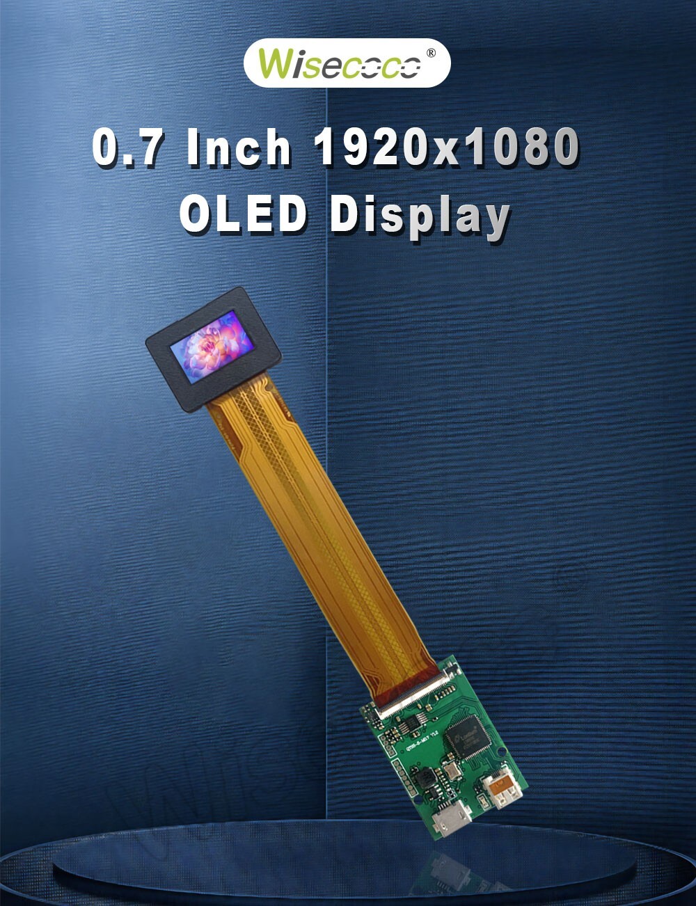 0.71” 1920*1080 OLED Display HDMI Driver Board Gun-sight AR Night Vision Screen