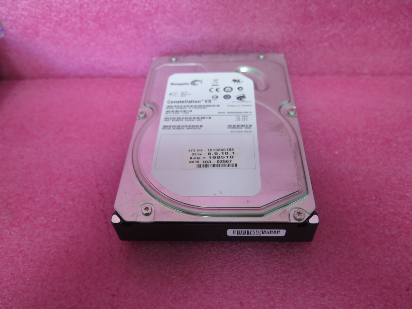 Seagate Constellation ES 7200.1 1TB 7200RPM SAS 3.5″ ST31000424SS