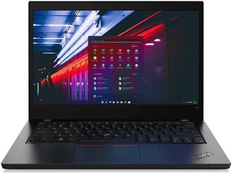 Lenovo Thinkpad L14 G2 14″ AMD Ryzen 5 Pro 5650U 2.3Ghz 16GB RAM 256GB SSD Black