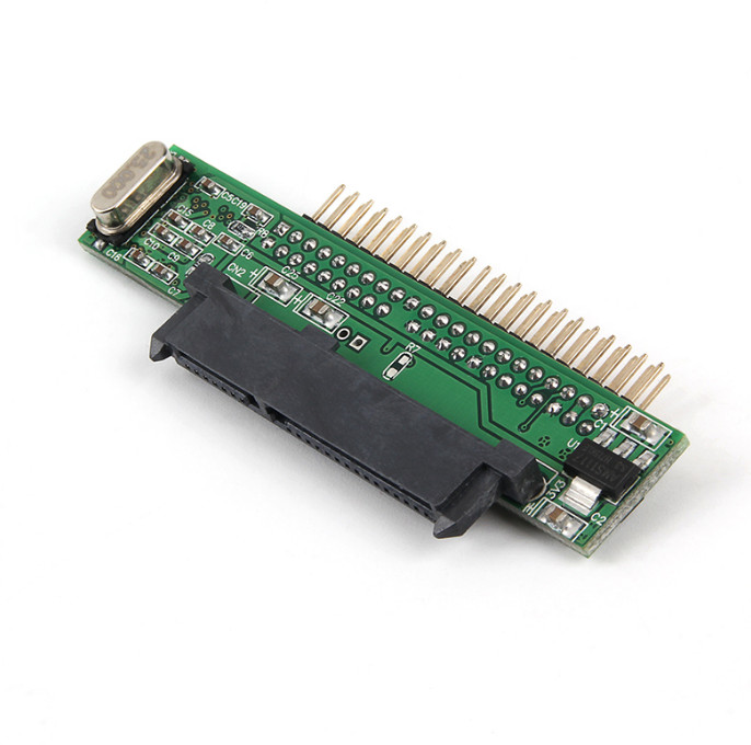 SP 7+15 Pin SATA SSD HDD Female to 2.5″ 44Pin IDE Male Adapter for Laptop