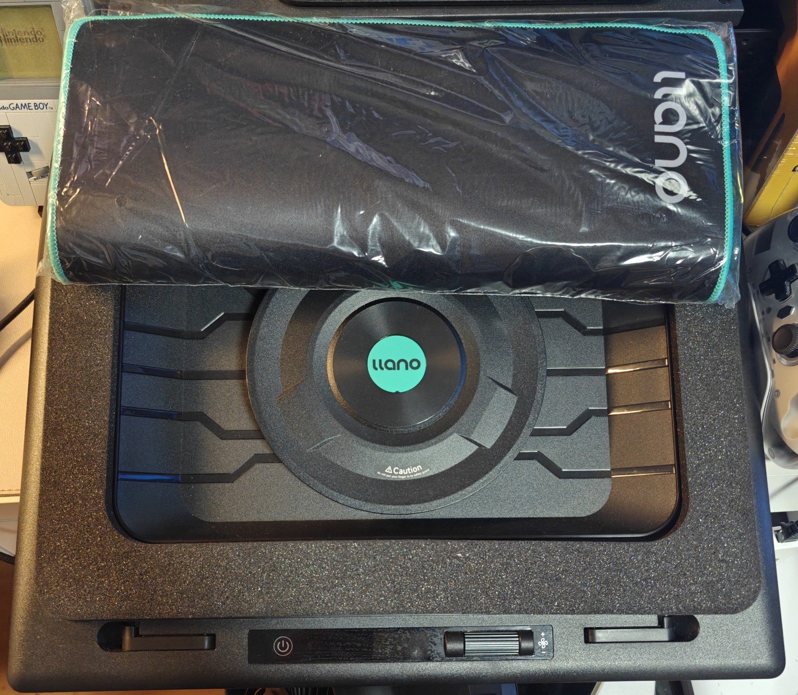 llano V12 Laptop Cooling Pad, Gaming Laptop Cooler Stand Touch Control Fast Cool