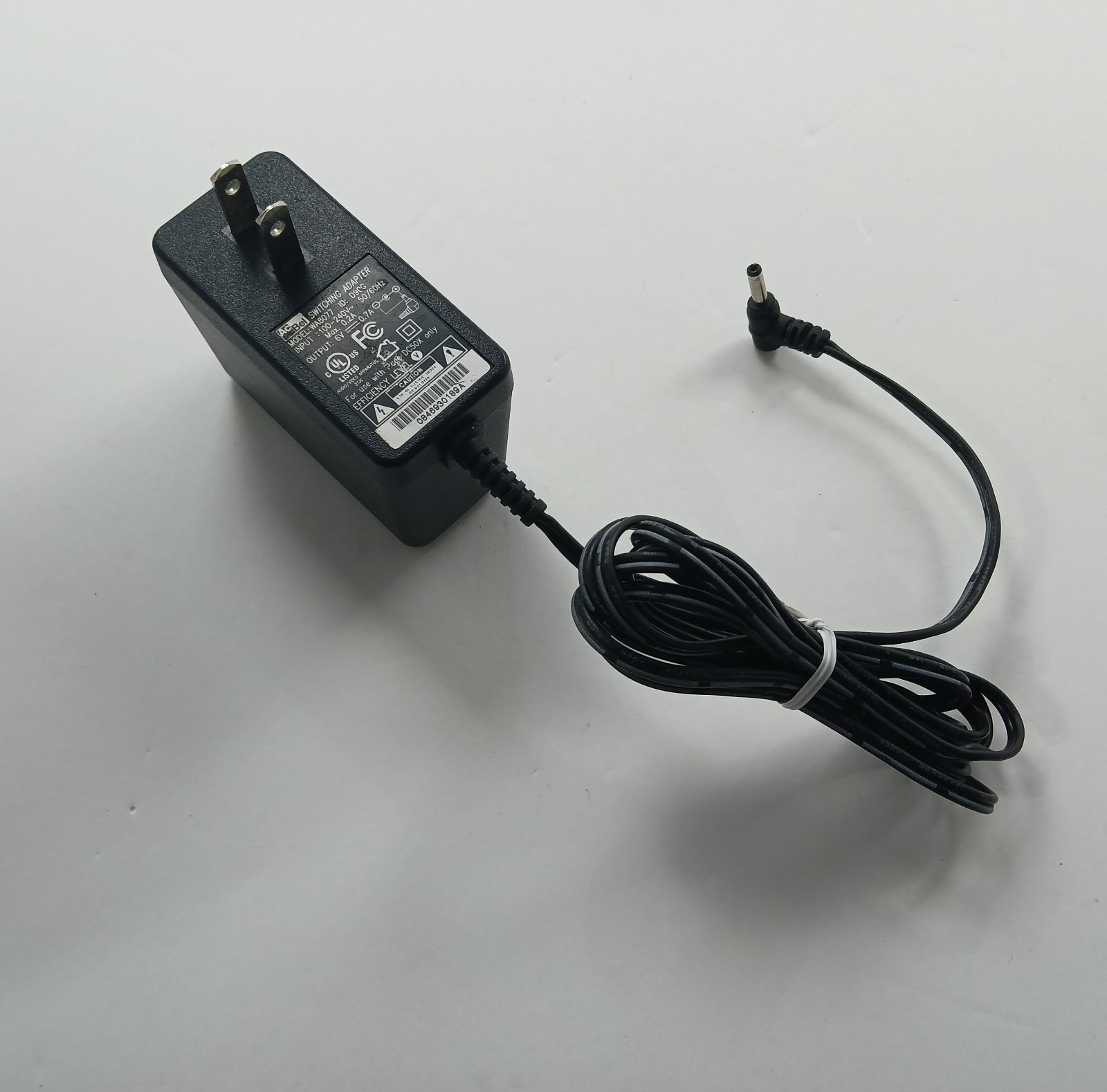 ACBel Switching Adapter 6V 0.7A Power Supply Charger Model WA8077