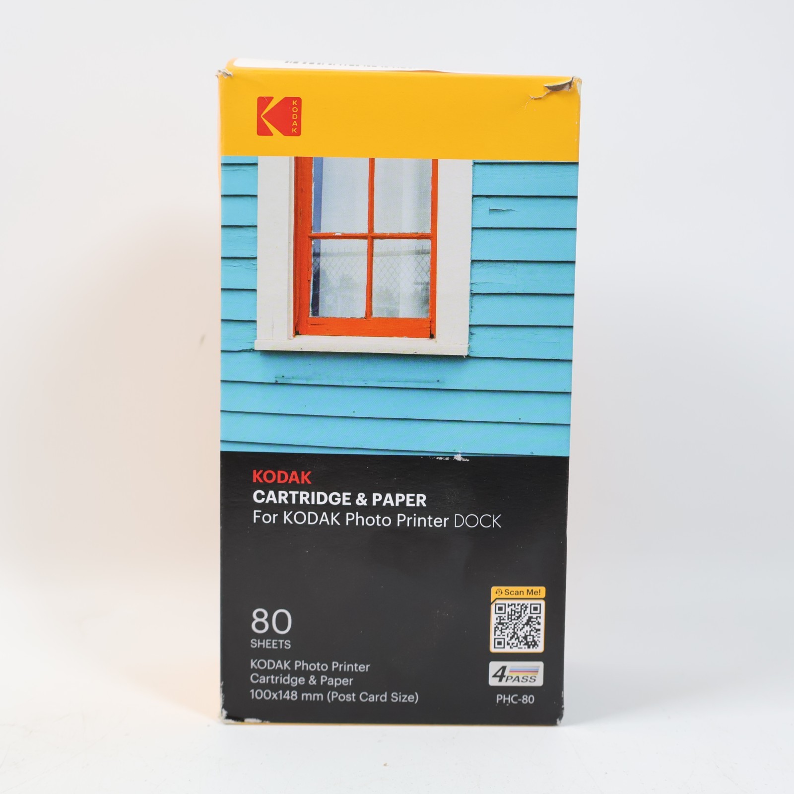 KODAK Dock Plus & Dock Photo Printer Cartridge | PHC-80 | 80 Pack