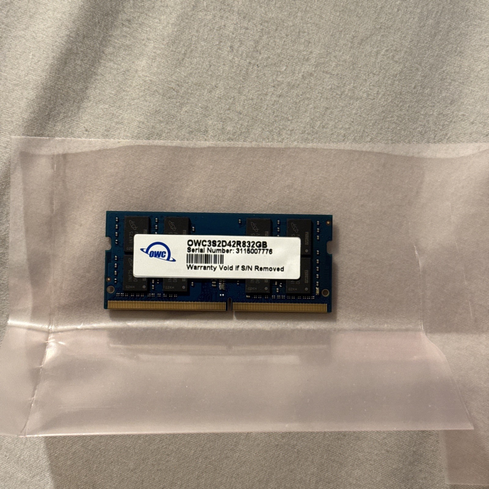 OWC 32GB DDR4 3200MHz PC4-25600 CL22 1.2V 260pin Non-ECC SODIMM Memory RAM Compa