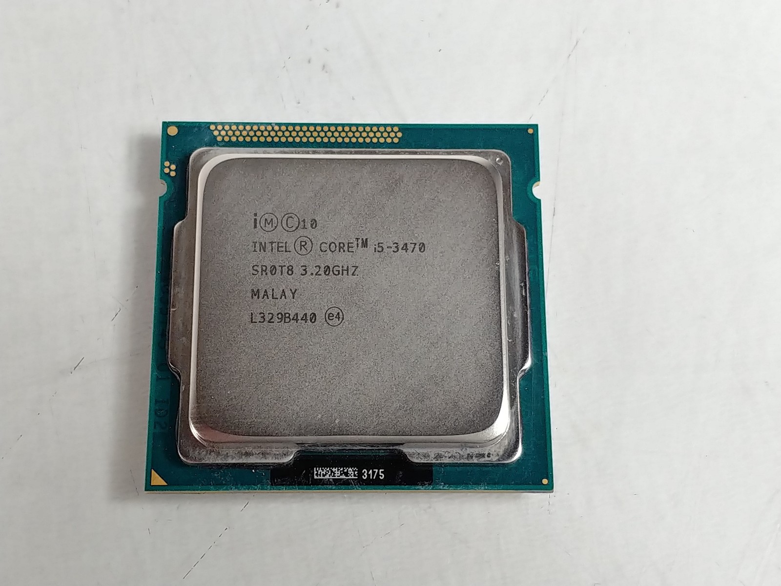 Lot of 2 Intel Core i5-3470 3.2 GHz 5 GT/s LGA 1155 Desktop CPU Processor SR0T8